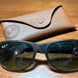 Authentic Ray-Ban, New Wayfarer RB2123, good used condition